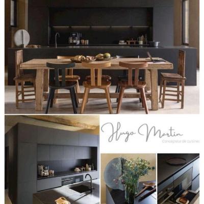 Cuisine noire grange cuisiniste rouen 1
